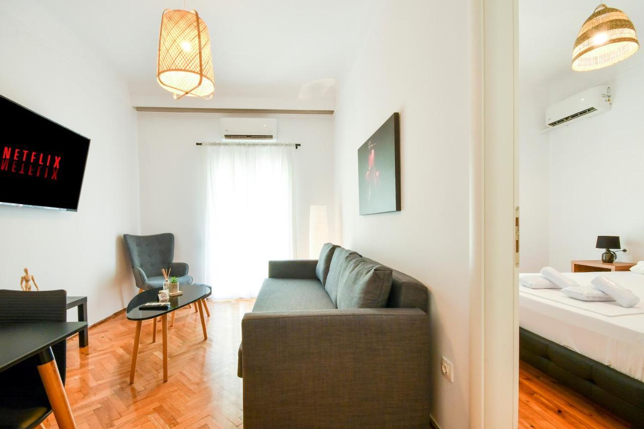 Thessaloniki Center Comfortable Apartment Eksteriør billede